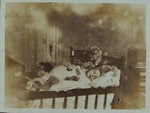 Sepia Photo Of Infant Sleeping